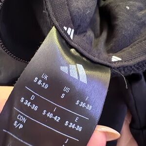 Adidas Black Activewear Top